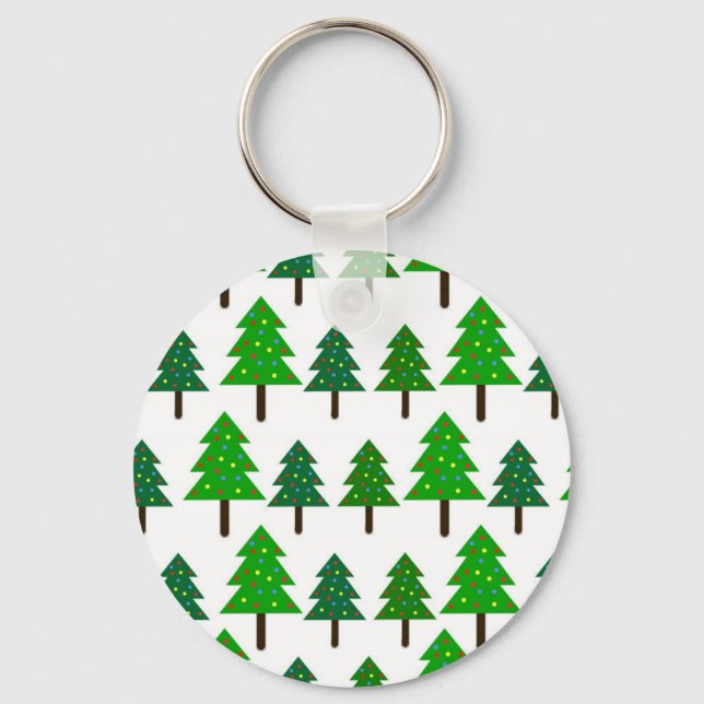 Porte-clés Arbre de Noël (Recto)