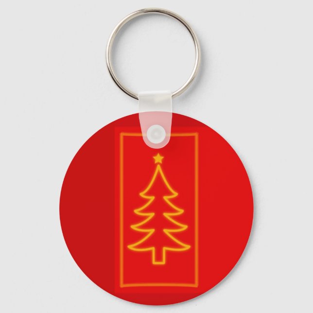 Porte-clés Arbre de Noël (Recto)