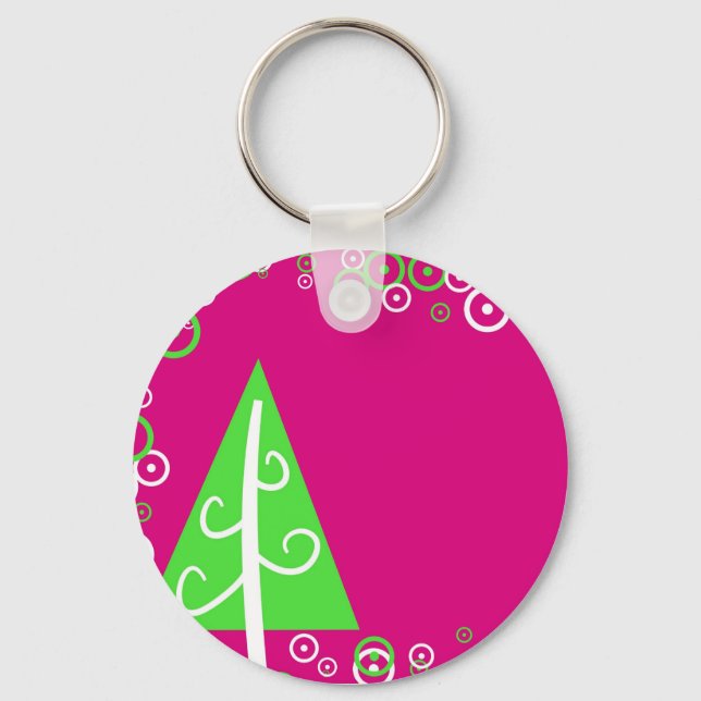 Porte-clés Arbre de Noël (Recto)