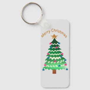 Porte-clés Arbre de Noël Cercle clé :