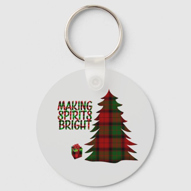 Porte-clés Arbre de Noël déposé (Recto)