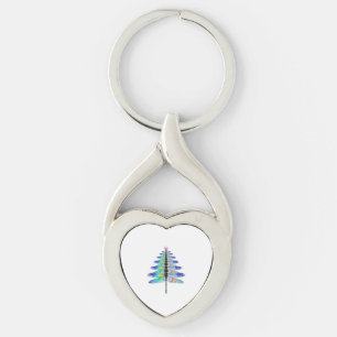Porte-clés Arbre de Noël dragonfly