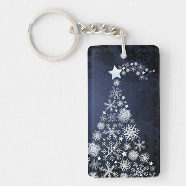 Porte-clés Arbre de Noël, porte - clé (Devant)