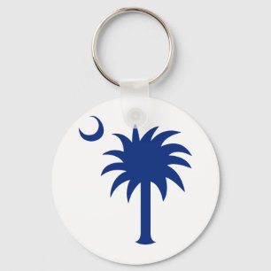 Porte-clés Arbre de Palmetto de la Caroline du Sud