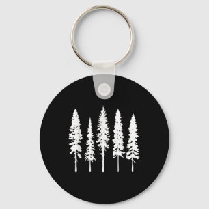 Porte-clés Arbre de pin maigre Natures Randonnée Aventure en