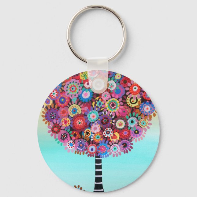 PORTE-CLÉS ARBRE DE VIE (Recto)