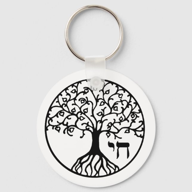 Porte-clés ARBRE DE VIE - Sefirah (Recto)