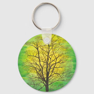 Porte-clés Arbre vert