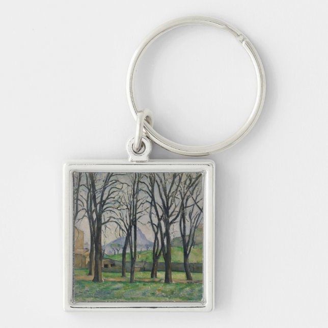 Porte-clés Arbres de châtaigne de Paul Cezanne | chez Jas de (Devant)