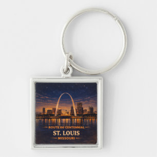 Porte-clés Arc de la Porte de Saint-Louis pour le centenaire 