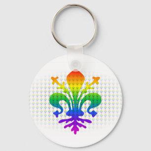 Porte-clés Arc-en-ciel