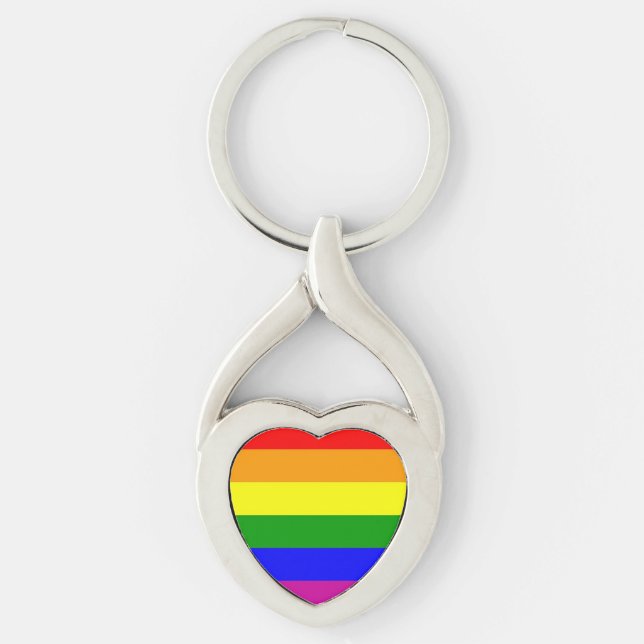 Porte-clés Arc-en-ciel (Devant)