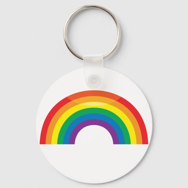 Porte-clés Arc-en-ciel Classique (Recto)