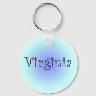 Porte-clés arc-en-ciel de Virginie