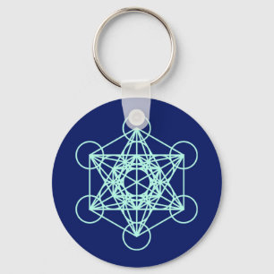 Porte-clés Archangel Metatron Sacré Porte - clé de géométrie