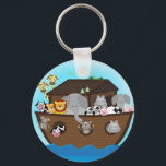 Porte-clés Arche de Noé<br><div class="desc">Conception de l'Arche de Cute Noah de Walter's Room et WaltersRoom.com pour les enfants de tous âges.</div>
