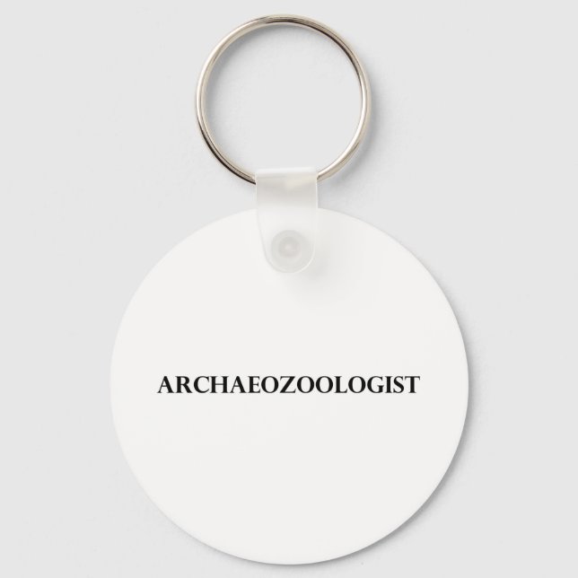 Porte-clés Archéozoologue (Recto)