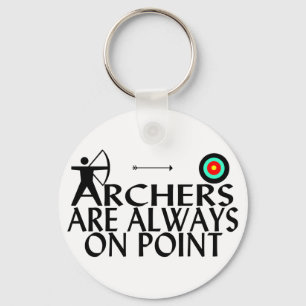 Porte-clés Archers sur le point