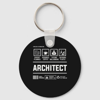 Porte-clés Architect Handling Inmation Architecture Mens Gift