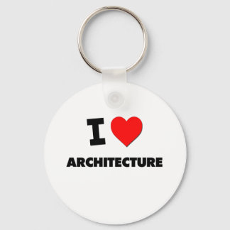 Porte-clés Architecture I Heart