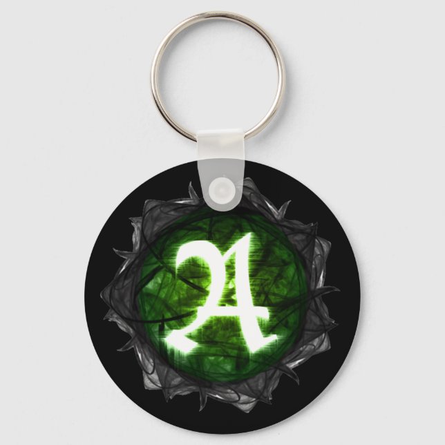 Porte-clés Arctiris Green Key-Chain (Recto)