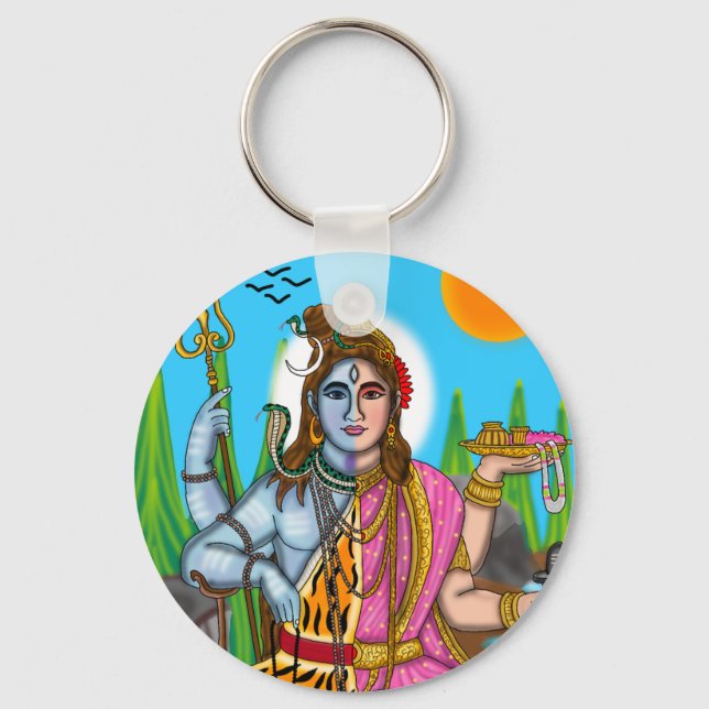 Porte-clés Ardhanarishvara (Recto)