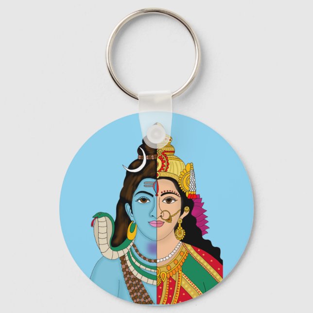 Porte-clés Ardhanarishwara (Recto)