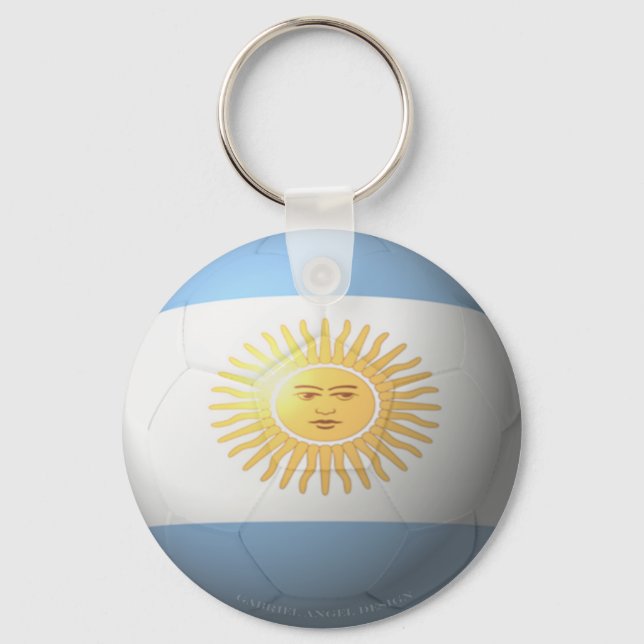 Porte-clés Argentina Soccer (Recto)