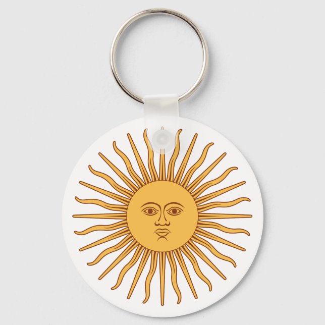 Porte-clés Argentina Sol de Mayo (Recto)