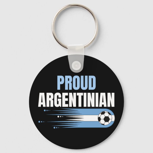 Porte-clés Argentina World Cup Champions 2022 Proud (Recto)