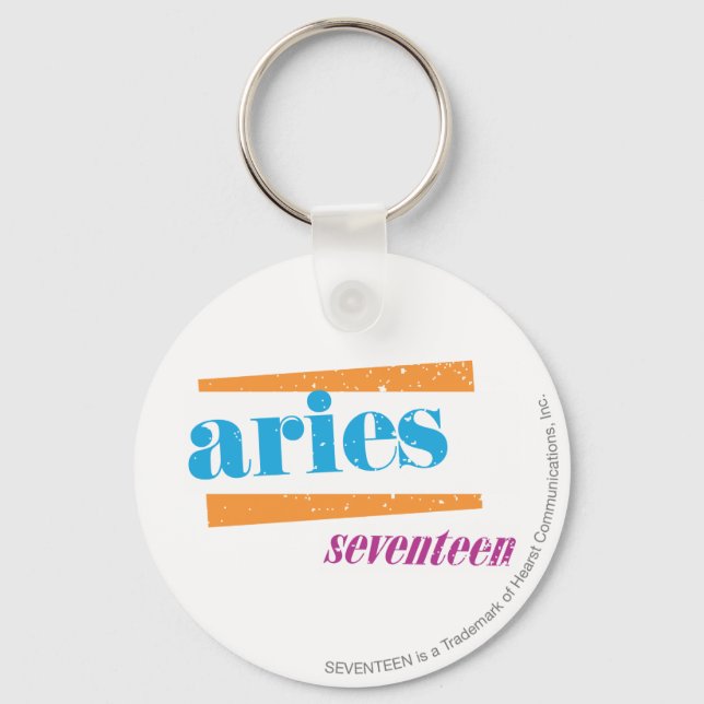 Porte-clés Aries Aqua (Recto)