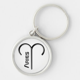Porte-clés ARIES, Conception abstraite du signe zodiaque,