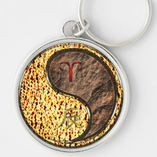 Porte-clés Aries & Earth Dragon