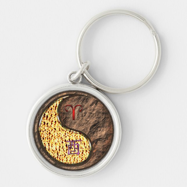 Porte-clés Aries & Earth Rooster (Devant)