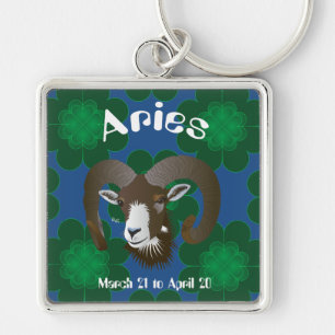Porte-clés Aries March 21 à avril 20 Keychains