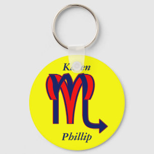 Porte-clés Aries & Scorpio