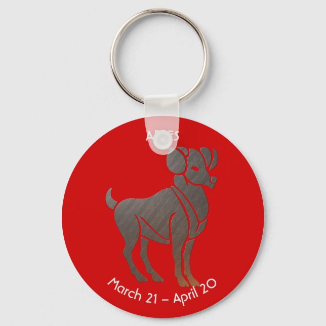 Porte-clés Aries Zodiac (Recto)