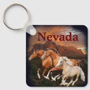 Porte-clés Arizona Chevaux sauvages