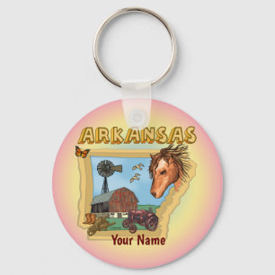 Porte-clés Arkansas  custom name