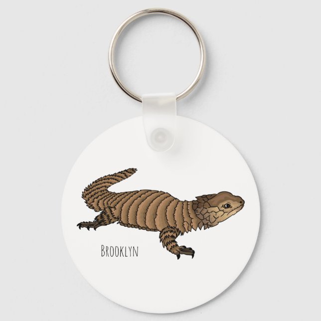 Porte-clés Armadillo girdled lizard (Recto)