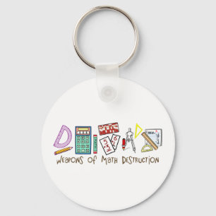 Porte-clés Armes de destruction de maths