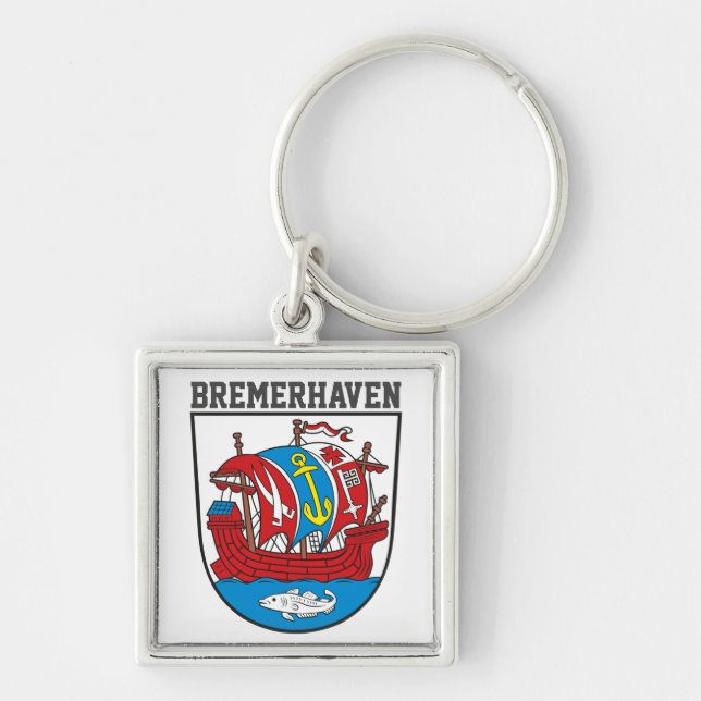Porte-clés Armoiries de Bremerhaven, Allemagne (Devant)