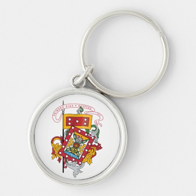Porte-clés Armoiries de Cuenca, Équateur (Devant)