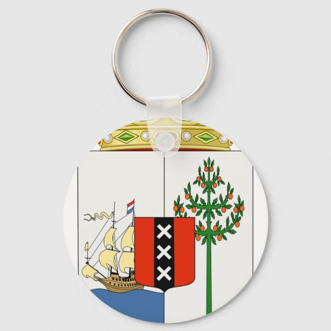 Porte-clés Armoiries De Curaçao (Recto)
