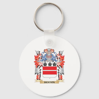 Porte-clés Armoiries de Denton - Armoiries de la famille