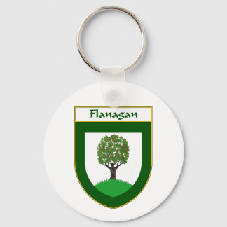 Porte-clés Armoiries de Flanagan/crête de famille