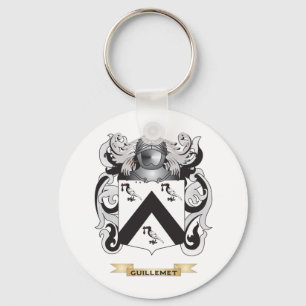 Porte-clés Armoiries de Guillemet (crête de famille)