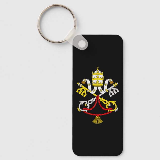Porte-clés Armoiries de la Cité du Vatican (Recto)