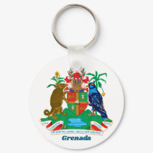 Armoiries de la Grenade Simple Coloré Formel