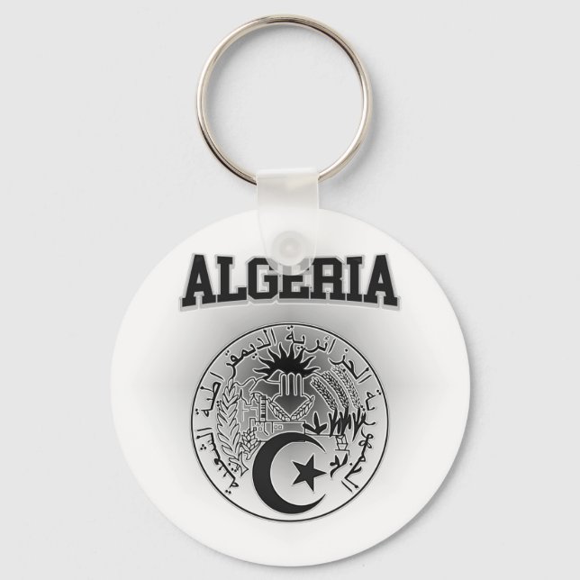 Porte-clés Armoiries de l'Algérie (Recto)